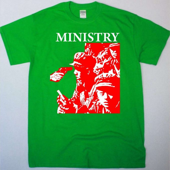 Ministry Burning Inside T-Shirt: Iconic 90S Rock Band Tee 5