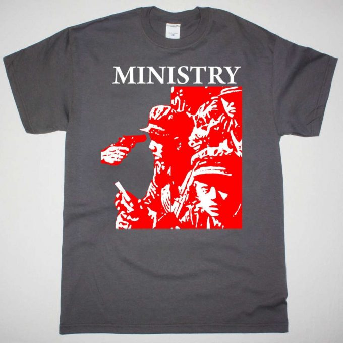 Ministry Burning Inside T-Shirt: Iconic 90S Rock Band Tee 6