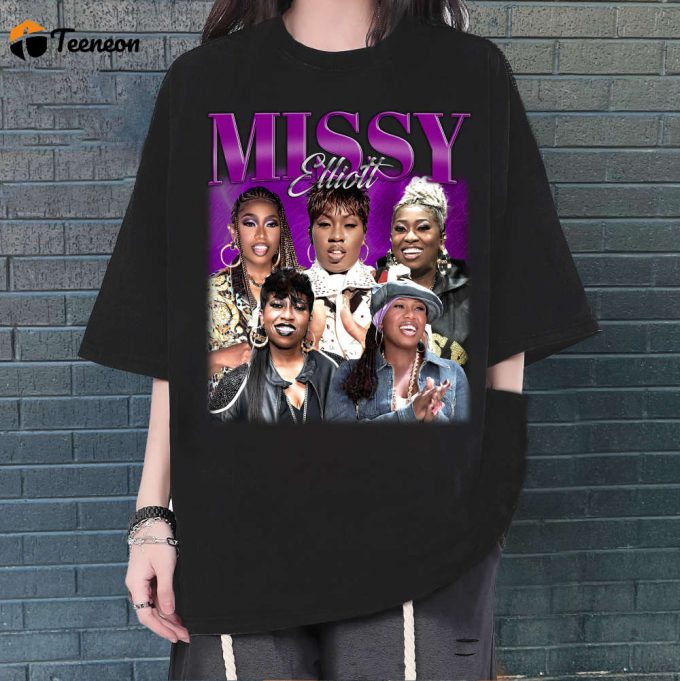 Missy Elliott Vintage Shirt, Missy Elliott Shirt, Retro Shirt, Vintage 90S Unisex T-Shirt, Movie Shirt, Classic Movie Shirt