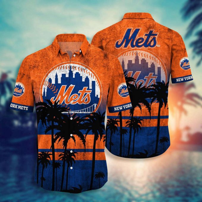 Mlb New York Mets Hawaiian Shirt Swing Stylishly For Fans 2