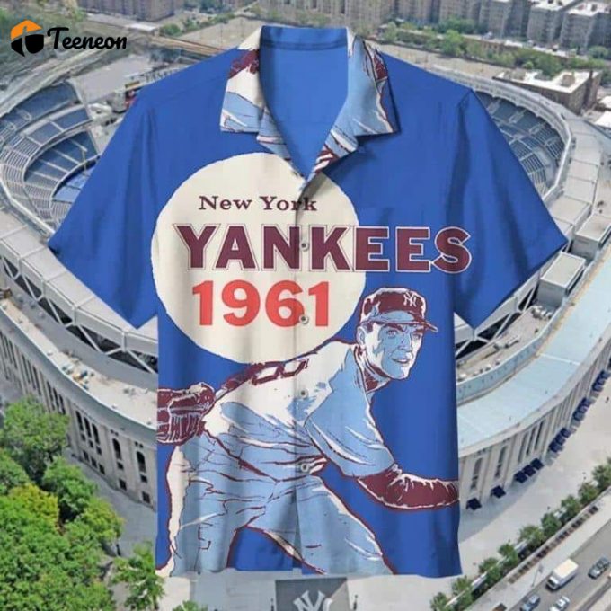 Mlb New York Yankees 1961 Sell Hawaiian Shirt Gift For Men And Women 1