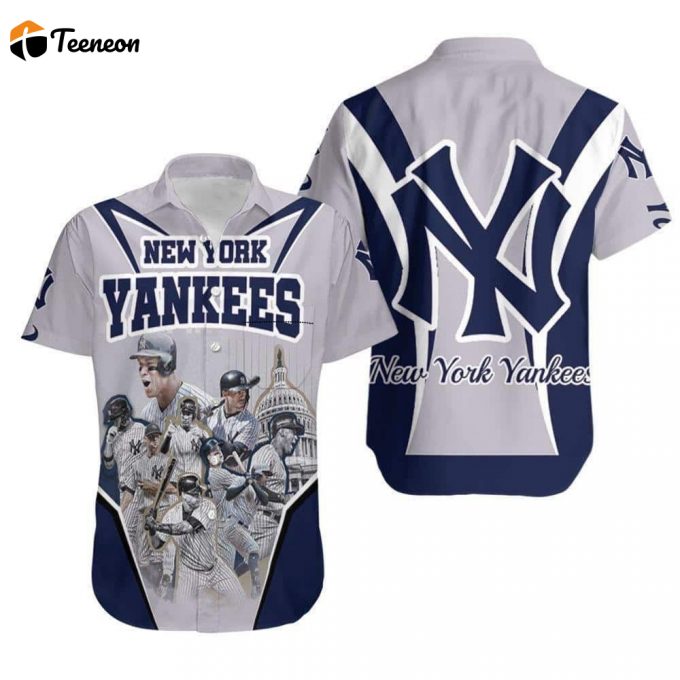 Mlb New York Yankees Hawaiian Shirt Gift For Men And Women 1