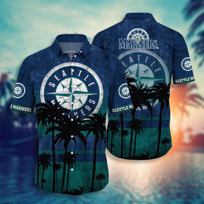 Mlb Seattle Mariners Hawaiian Shirt Swing Stylishly For Fans 2