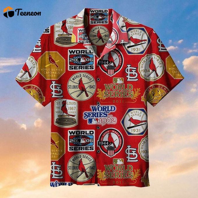 Mlb St Louis Cardinals Fathe Day Sell Hawaiian Shirt Gift For Men And Women 1
