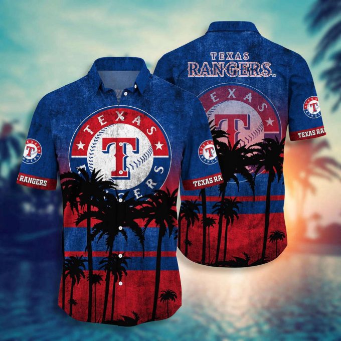 Mlb Texas Rangers Hawaiian Shirt Swing Stylishly For Fans 2