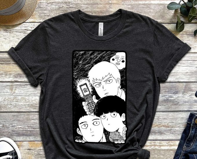 Mob Psycho 100, Mob Psycho Shirt, Shiegeo Shirt, Kageyama Shirt, Anime Shirt, Viral Shirt, Weeb Shirt, Otaku Shirt, Unisex Shirt 2