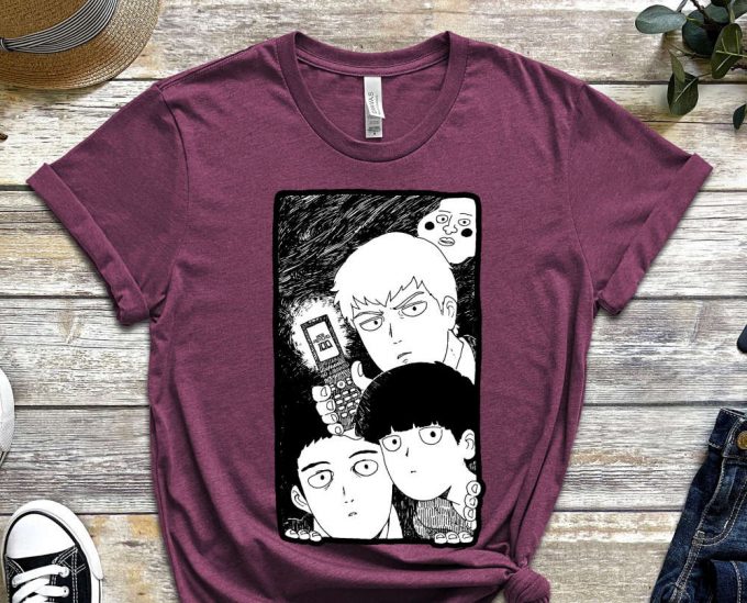 Mob Psycho 100, Mob Psycho Shirt, Shiegeo Shirt, Kageyama Shirt, Anime Shirt, Viral Shirt, Weeb Shirt, Otaku Shirt, Unisex Shirt 3