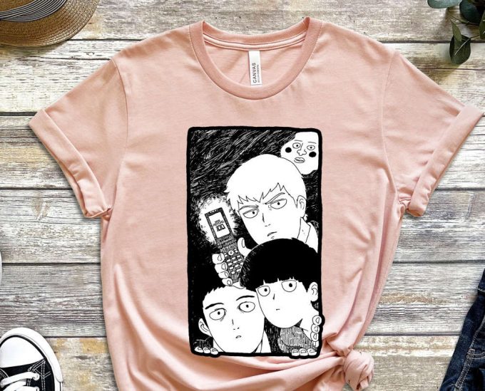 Mob Psycho 100, Mob Psycho Shirt, Shiegeo Shirt, Kageyama Shirt, Anime Shirt, Viral Shirt, Weeb Shirt, Otaku Shirt, Unisex Shirt 4