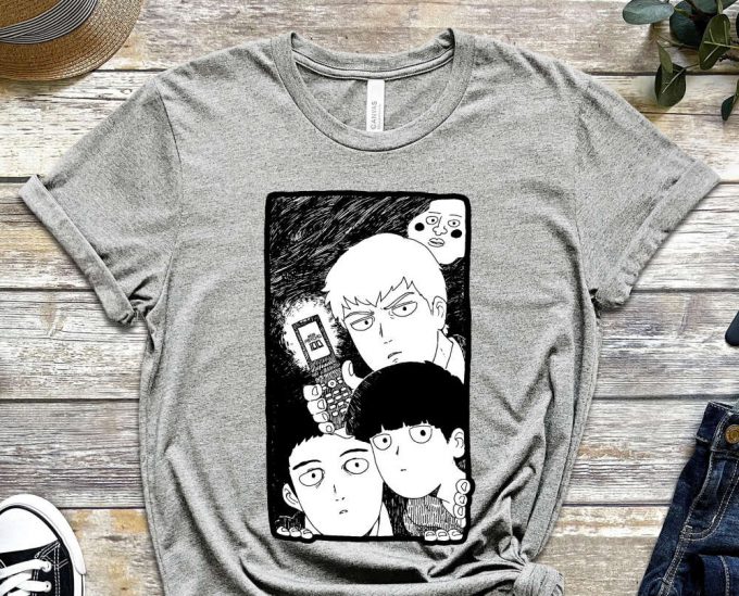 Mob Psycho 100, Mob Psycho Shirt, Shiegeo Shirt, Kageyama Shirt, Anime Shirt, Viral Shirt, Weeb Shirt, Otaku Shirt, Unisex Shirt 6