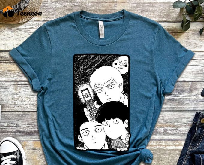 Mob Psycho 100, Mob Psycho Shirt, Shiegeo Shirt, Kageyama Shirt, Anime Shirt, Viral Shirt, Weeb Shirt, Otaku Shirt, Unisex Shirt 1