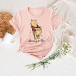 Disney Pooh Mommy Shirt: Funny Mom to be T-shirt for Baby Shower Party & Pregnancy Reveal – New Mom Tee