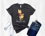 Disney Pooh Mommy Shirt: Funny Mom to be T-shirt for Baby Shower Party & Pregnancy Reveal – New Mom Tee