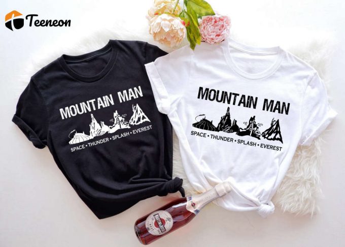 Mountain Man Disney Shirt: Disney Inspired Vacation Shirts For Guys Attractions Ride Shirts 1