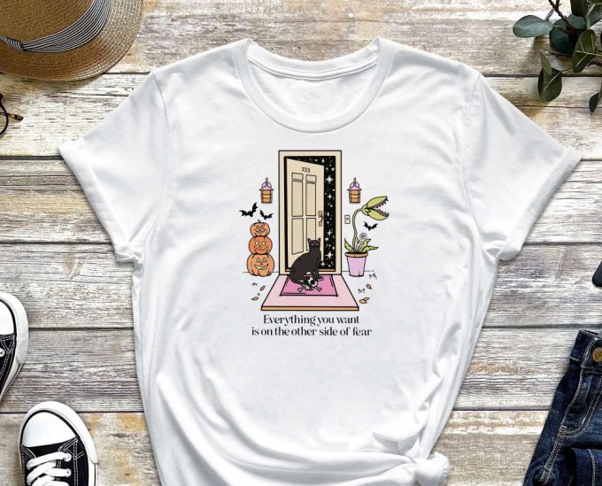 Mystic Cat Shirt, Protector Shirt, Pumpkin Shirt, Vintage Shirt, Gift For Girlfriend, Mystical Shirt, Zodiac Sign 2