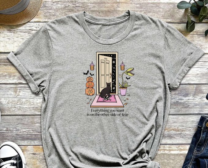 Mystic Cat Shirt, Protector Shirt, Pumpkin Shirt, Vintage Shirt, Gift For Girlfriend, Mystical Shirt, Zodiac Sign 4