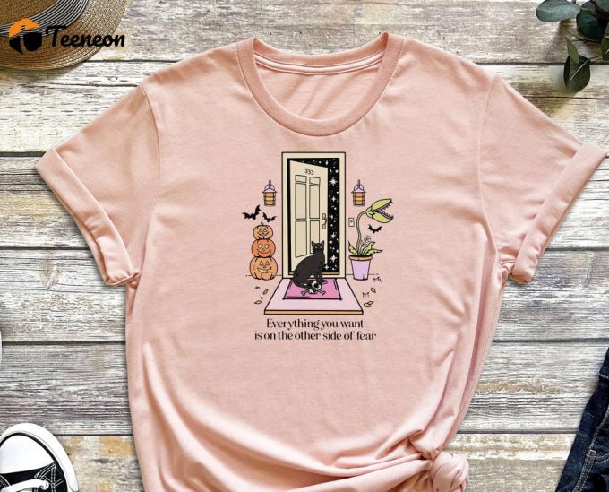 Mystic Cat Shirt, Protector Shirt, Pumpkin Shirt, Vintage Shirt, Gift For Girlfriend, Mystical Shirt, Zodiac Sign 1