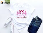 Namaste Lotus Shirt: Yoga Poses & Meditation Tee for Yogi Teachers – Funny Asana & Pilates Gift