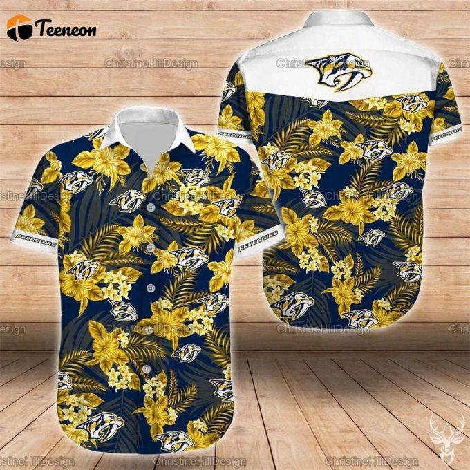 Nashville Predators Hawaii Shirt Gift For Men Women 1