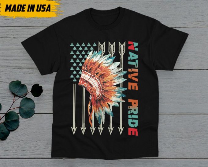 Native American Unisex T-Shirt, Native American Gift, Gift For Native, Indigenous Shirt, Native Americans Clothing, Native Pride Shirt 2