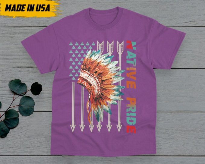Native American Unisex T-Shirt, Native American Gift, Gift For Native, Indigenous Shirt, Native Americans Clothing, Native Pride Shirt 3
