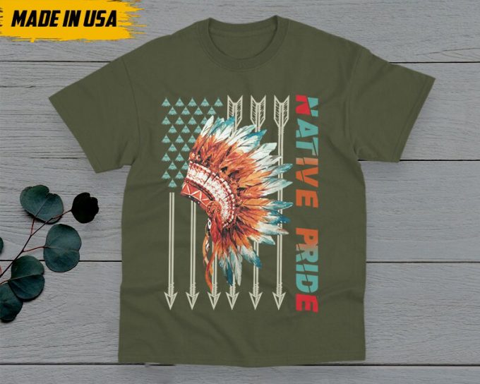 Native American Unisex T-Shirt, Native American Gift, Gift For Native, Indigenous Shirt, Native Americans Clothing, Native Pride Shirt 5