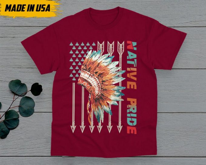 Native American Unisex T-Shirt, Native American Gift, Gift For Native, Indigenous Shirt, Native Americans Clothing, Native Pride Shirt 7
