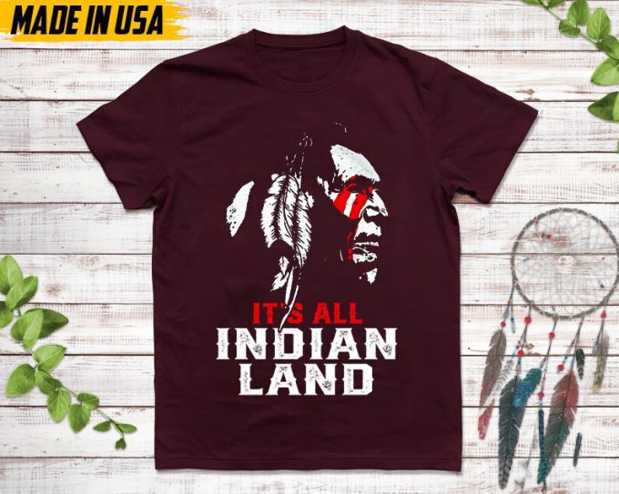 Native American Unisex T-Shirt, Native American Gift, Native American Shirt, It'S All Indian Land 5