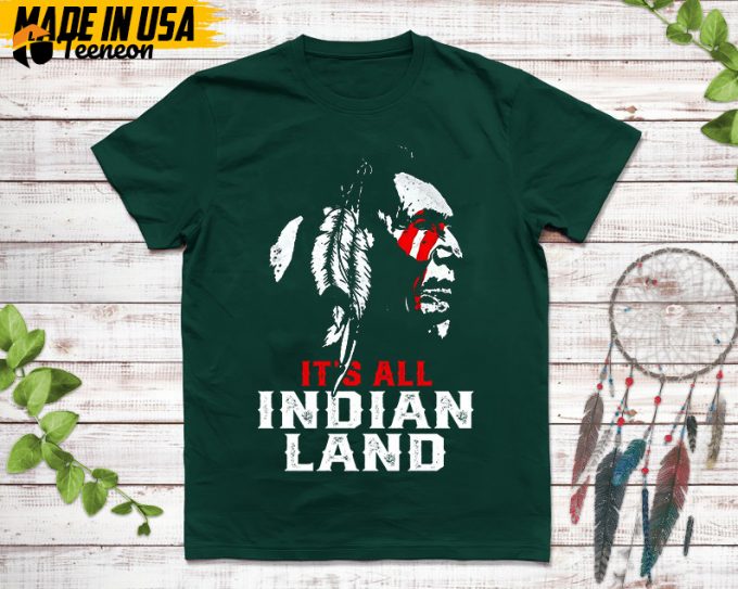 Native American Unisex T-Shirt, Native American Gift, Native American Shirt, It'S All Indian Land 1