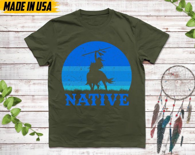 Native American Unisex T-Shirt, Native American Gift, Native American Shirt, Native Shirt For Native American 4