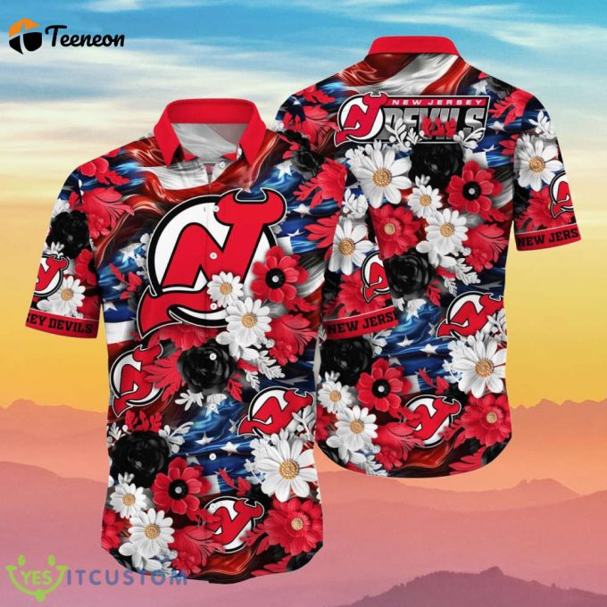 New Jersey Devils Hawaii Shirt Gift For Men And Women 1