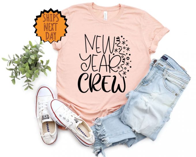 2024 New Year &Amp; Christmas Crew Shirt: Festive Xmas Gift &Amp; Nye Apparel 3