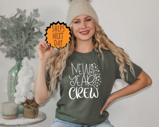 2024 New Year &Amp; Christmas Crew Shirt: Festive Xmas Gift &Amp; Nye Apparel 6