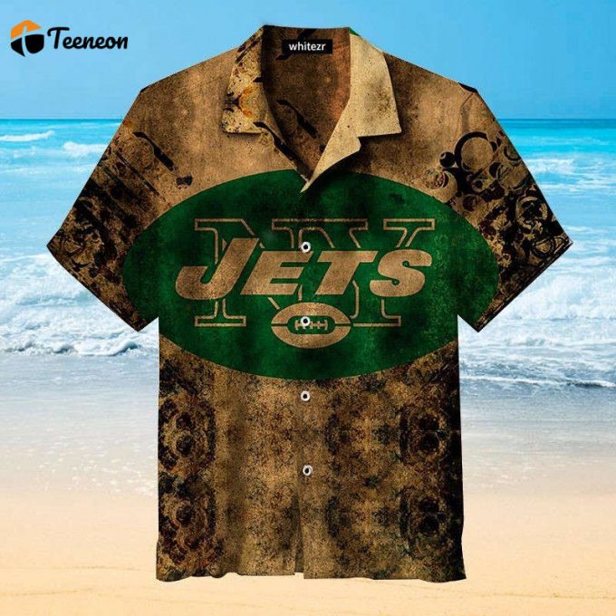 New York Jets Nostalgic Hawaiian Shirt For Men Women 1