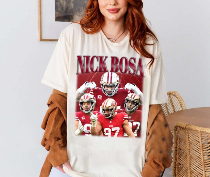 Nick Bosa Movie Shirt, Nick Bosa T-Shirt, Nick Bosa Tee, Nick Bosa Shirt, Vintage Shirt, Unisex Shirt, Movie Crewneck, Trendy Shirt 2