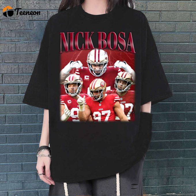 Nick Bosa Movie Shirt, Nick Bosa T-Shirt, Nick Bosa Tee, Nick Bosa Shirt, Vintage Shirt, Unisex Shirt, Movie Crewneck, Trendy Shirt 1