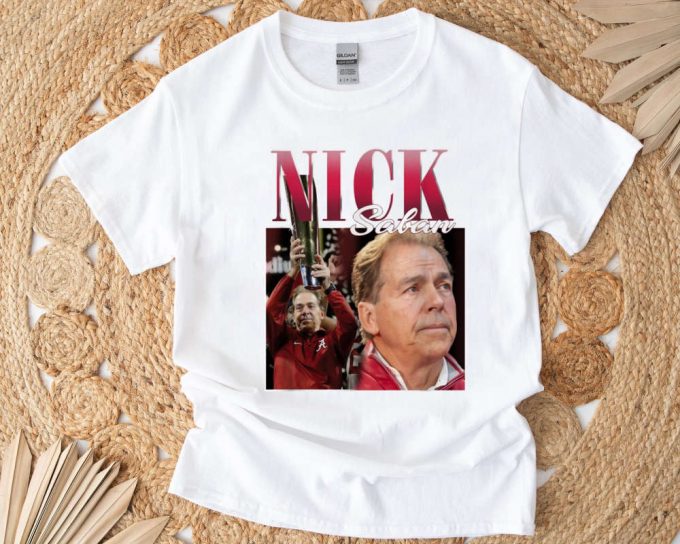 Nick Saban Alabama Football Vintage T-Shirt, Thank You Coach Nick Saban, Alabama Football Roll Tide T-Shirt, King Saban Shirt 2