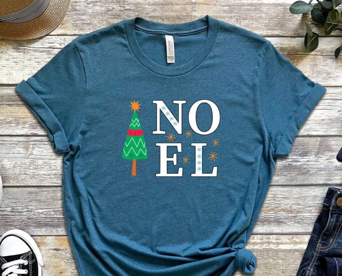 Noel T-Shirt, Christmas Tree Shirt, Noel Graphic Tees, Matching Family Christmas, Noel Gift Ideas, Happy New Year, Merry Christmas Shirt 2