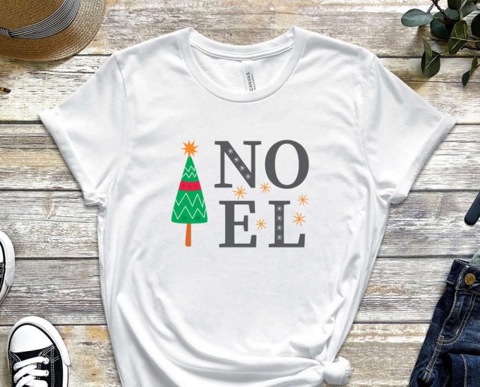 Noel T-Shirt, Christmas Tree Shirt, Noel Graphic Tees, Matching Family Christmas, Noel Gift Ideas, Happy New Year, Merry Christmas Shirt 5