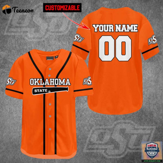 Oklahoma State Cowboys Baseball Jersey Gift For Men And Women 1