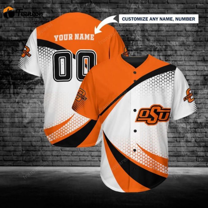 Oklahoma State Cowboys Baseball Jersey Gift For Men And Women 1