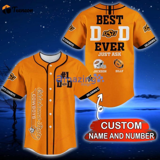 Oklahoma State Cowboys Baseball Jersey Gift For Men And Women 1