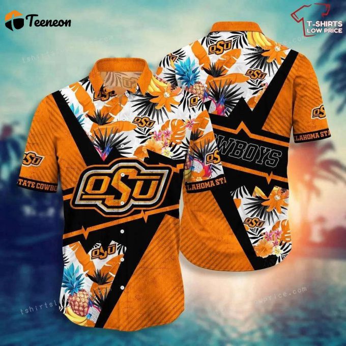 Oklahoma State Cowboys Hawaii Shirt, Best Gift For Men And Women 1