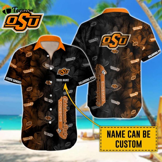Oklahoma State Cowboys Hawaii Shirt, Best Gift For Men And Women 1