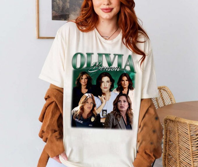 Olivia Benson Movie Shirt, Olivia Benson T-Shirt, Olivia Benson Tee, Olivia Benson Shirt, Vintage Shirt, Unisex Shirt, Movie Crewneck 2