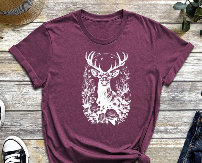 Outdoor Shirt, Explore Shirt, Adventure Shirt, Camping Shirt, Camp Shirt, Deer Shirt, Forest Shirt, Travel Shirt, Hiking Shirt, Traveler 3