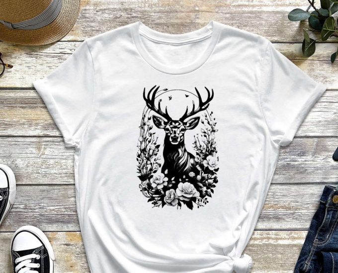 Outdoor Shirt, Explore Shirt, Adventure Shirt, Camping Shirt, Camp Shirt, Deer Shirt, Forest Shirt, Travel Shirt, Hiking Shirt, Traveler 4