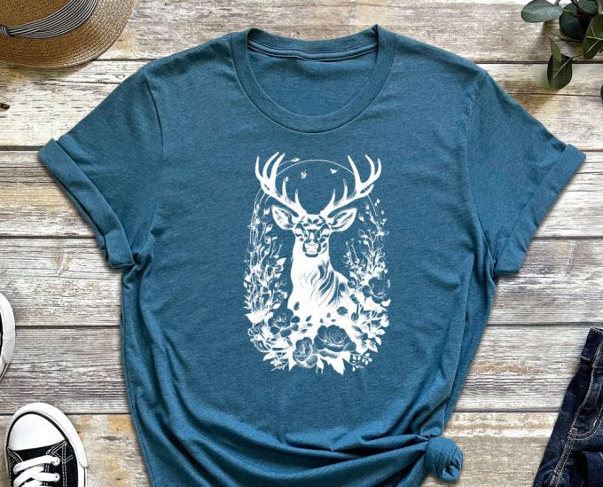 Outdoor Shirt, Explore Shirt, Adventure Shirt, Camping Shirt, Camp Shirt, Deer Shirt, Forest Shirt, Travel Shirt, Hiking Shirt, Traveler 5