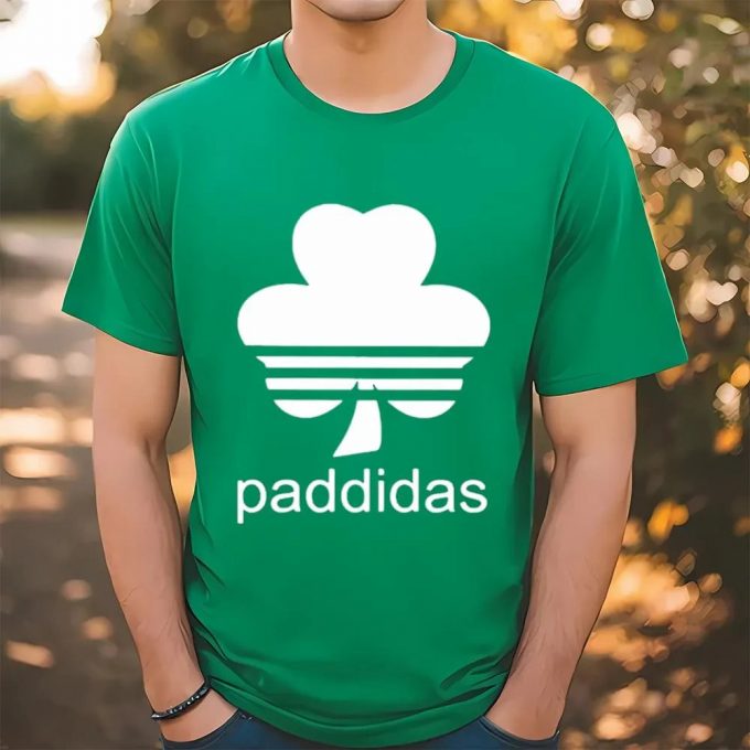 Paddidas St Patrick S Day T-Shirt: Celebrate With Adidas Logo 2