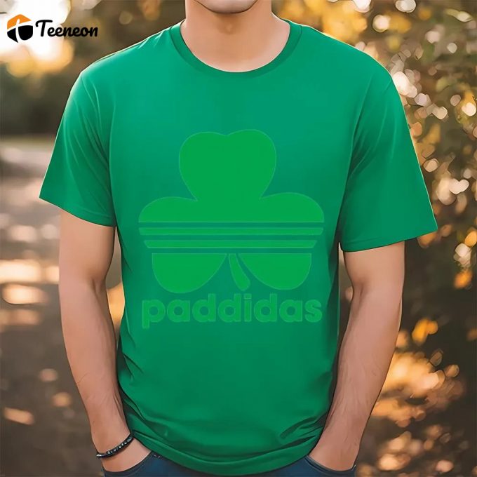 Paddidas St Patricks Day T-Shirt: Celebrate With Style &Amp;Amp; Luck! 1