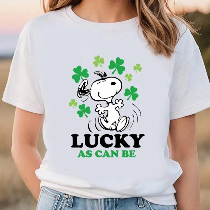 Snoopy St Patrick S Day T-Shirt: Happy Peanuts Celebration 2
